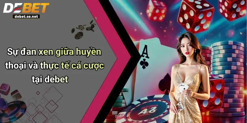 Sự đan xen giữa huyền thoại và thực tế cá cược tại debet